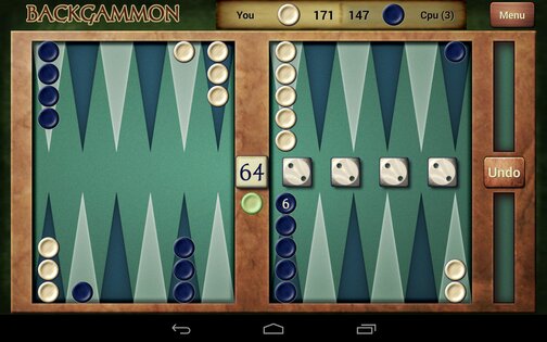 Backgammon Free 4.41. Скриншот 9