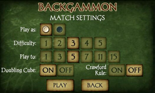 Backgammon Free 4.41. Скриншот 16