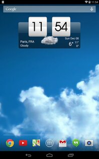 Sense flip clock & weather 9.05.0. Скриншот 10