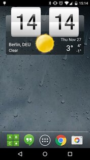 Sense flip clock & weather 9.05.0. Скриншот 11