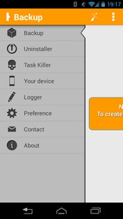 Orange Backup 1.26. Скриншот 2