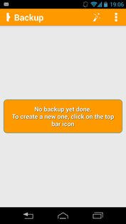 Orange Backup 1.26. Скриншот 1