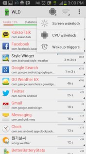 Wakelock Detector Free 2.0.1. Скриншот 3