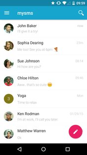 mysms – синхронизация SMS с ПК 7.1.1. Скриншот 4