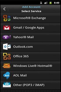 Emoze Secure Push Mail 2.2.86.90. Скриншот 1