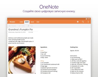 OneNote 16.0.20026.20090. Скриншот 8