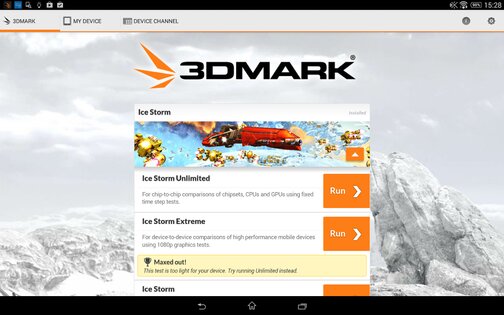 3DMark 2.6.5056. Скриншот 2