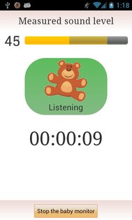 Baby Monitor 2.1.12. Скриншот 3