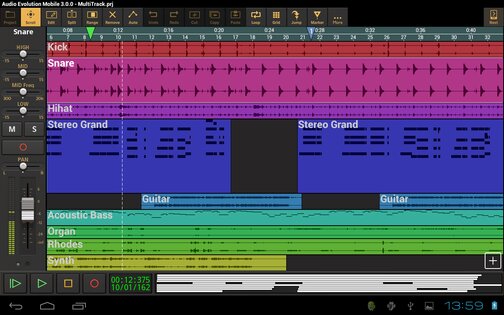 Audio Evolution Mobile 5.5.7.1. Скриншот 1