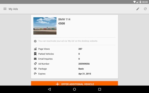 mobile.de 10.19.1. Скриншот 24