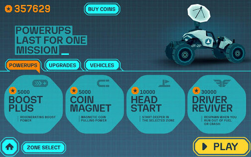 Lunar Racer 1.3.2. Скриншот 2