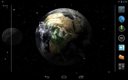 Земля – живые обои 4.1.5. Скриншот 1