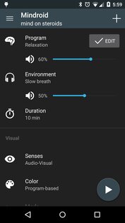 Mindroid 8.3. Скриншот 1