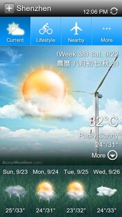 Linpus Weather 1.46. Скриншот 1