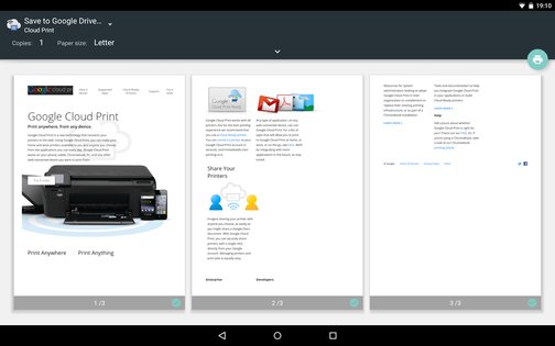 Виртуальный принтер Google 1.47. Скриншот 7