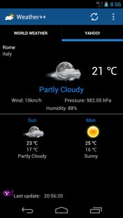 Weather++ 1.04. Скриншот 2