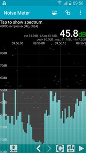 Noise Meter 3.9.2. Скриншот 1