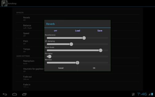 ArmAmp Music Player 1.19. Скриншот 11