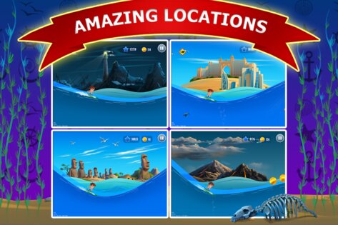 Banzai Surfer 1.1.7. Скриншот 4