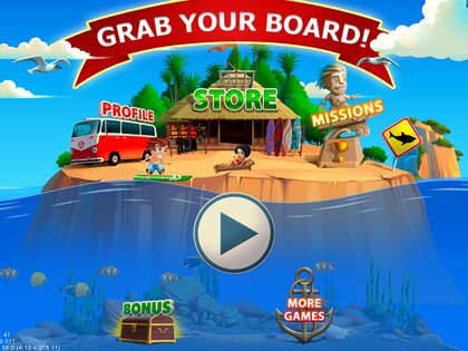 Banzai Surfer 1.1.7. Скриншот 6
