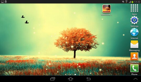United Apps - Awesome Land LWP 3.8.0. Скриншот 5