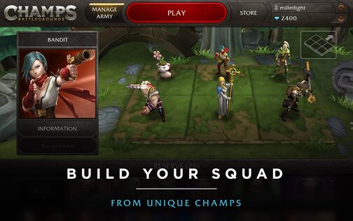 Champs: Battlegrounds 1.1.5. Скриншот 2