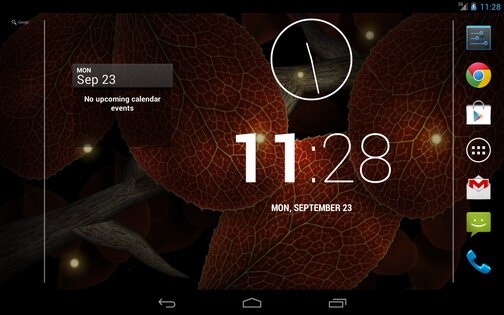 Tap Leaves Free Live Wallpaper 2.0.1. Скриншот 2