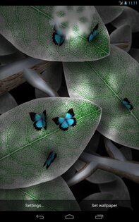 Tap Leaves Free Live Wallpaper 2.0.1. Скриншот 10