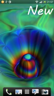 Colorful Wave живые обои 2.2. Скриншот 1