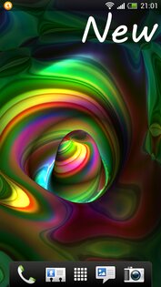 Colorful Wave живые обои 2.2. Скриншот 5