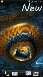 Colorful Wave живые обои 2.2. Скриншот 6