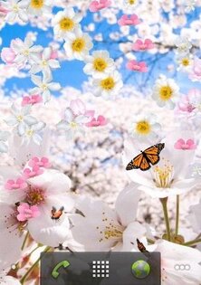 Sakura Pro Live Wallpaper 1.0.1. Скриншот 1