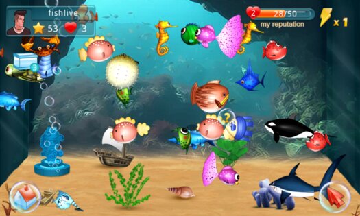 Fish Live 1.5.5. Скриншот 6