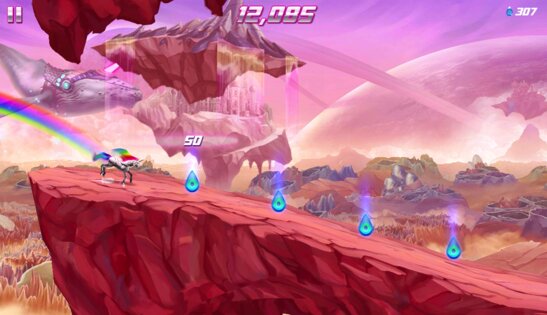 Robot Unicorn Attack 2 1.8.9. Скриншот 15