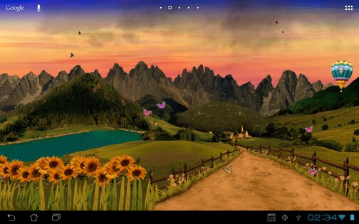 Mountain Live Wallpaper 6.3.0. Скриншот 10