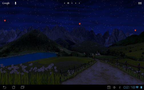Mountain Live Wallpaper 6.3.0. Скриншот 13