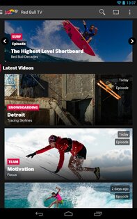 Red Bull TV 7.2.2.2. Скриншот 14