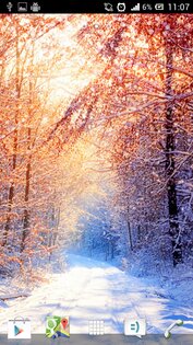 Winter Live Wallpaper HD 1.0. Скриншот 3
