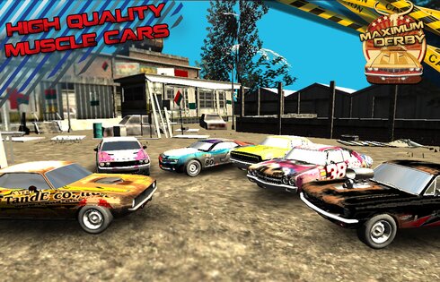 Maximum Derby Racing 3d 1.18. Скриншот 2
