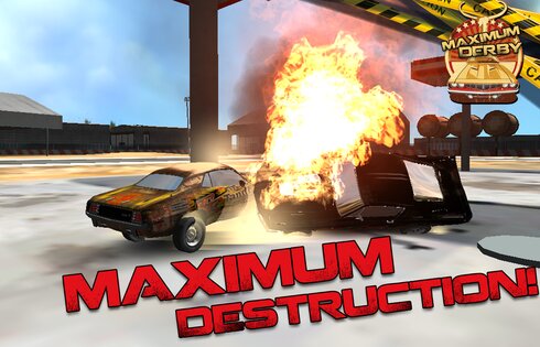 Maximum Derby Racing 3d 1.18. Скриншот 3