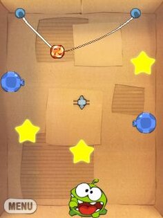 Cut the rope. Скриншот 2