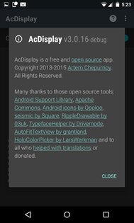 AcDisplay 3.8.4. Скриншот 8
