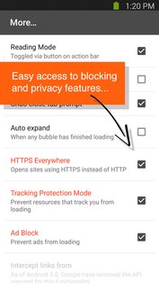 Link Bubble 1.9.58. Скриншот 2