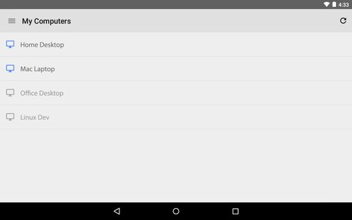Удаленный рабочий стол Chrome TWA 1.5.2. Скриншот 4