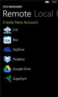 File Manager v1.2.3.0. Скриншот 1