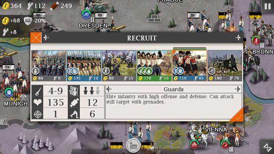 European War 4: Napoleon 1.4.48. Скриншот 6