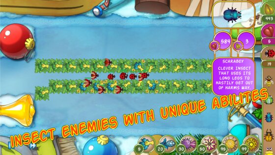 Bug Rush Free 2.11. Скриншот 5