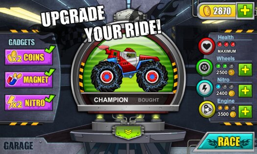 Monster Wheels: Kings of Crash 1.0. Скриншот 2
