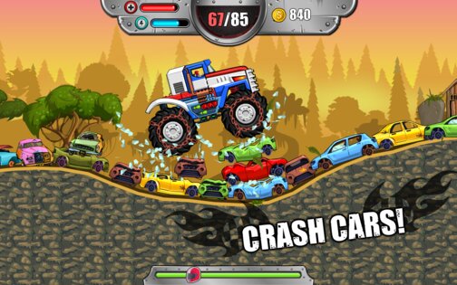 Monster Wheels: Kings of Crash 1.0. Скриншот 8