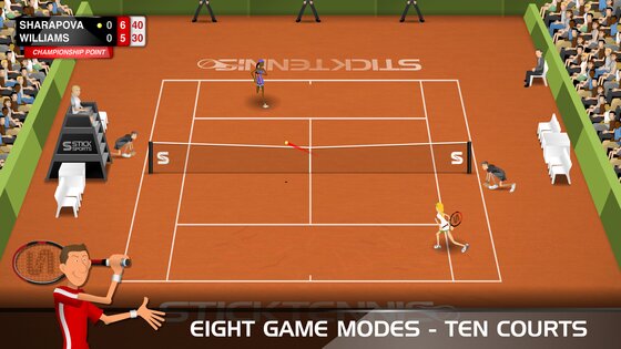 Stick Tennis 2.23.3. Скриншот 3